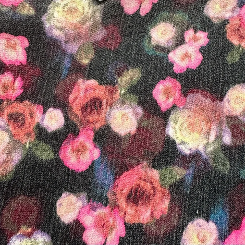 Justice floral print skinny jeans size girls 10 - Picture 2 of 11
